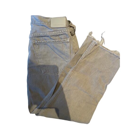 Citizens of Humanity Size 33 Khaki Gray Daphne Crop Jeans - Picture 6 of 13